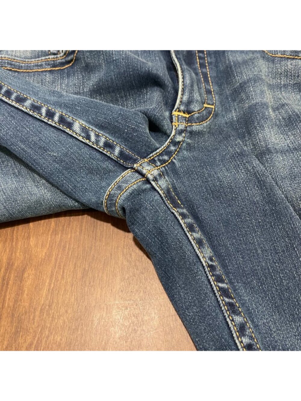 Lucky Brand Low Rise Flare Jeans Women's Size 6/29 Medium Wash Denim Flap Pocket - Picture 8 of 14